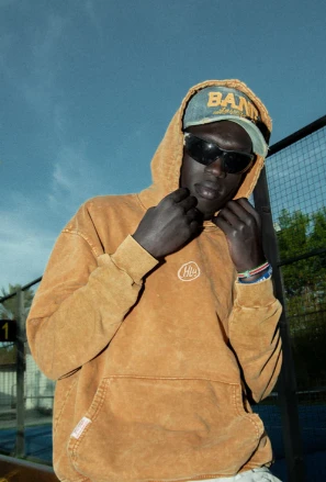 ACID HOODIE BRONZE