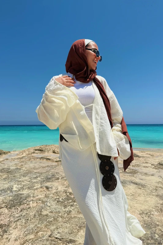 Kaia shirt coconut white