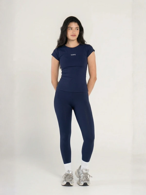 ROUND NECK CAP SLEEVE