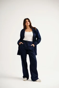 Light Denim Trousers