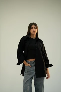 Oversized Poplin Shirt
