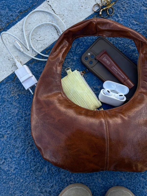 MICRO HALO BAG CARAMEL