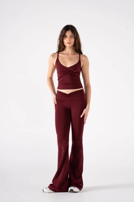 RUCHED YOGA PANTS