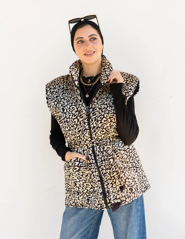 Golden Cheetah Vest