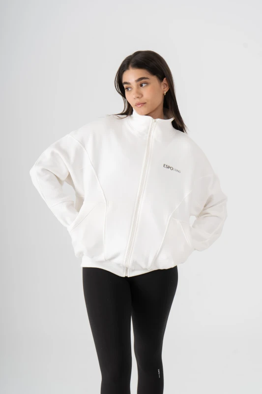 HIGH NECK OVERSIZED JACKET