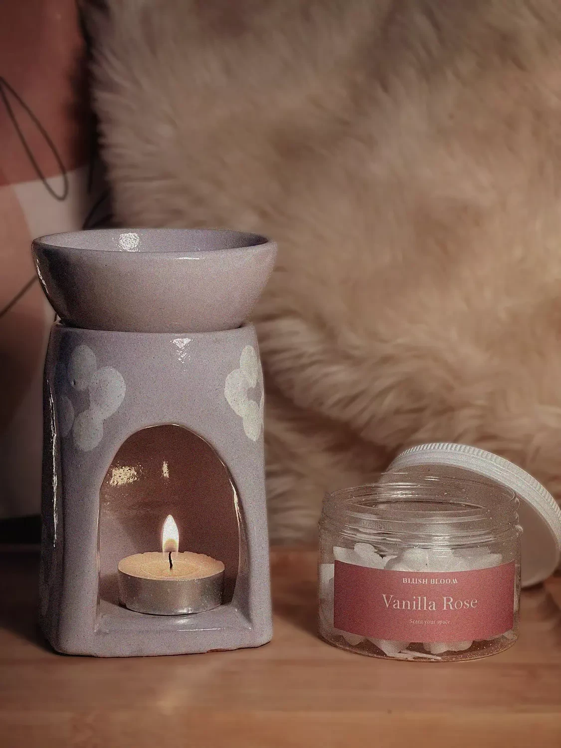 purple oil diffuser