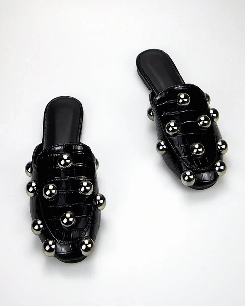 Studded Mules