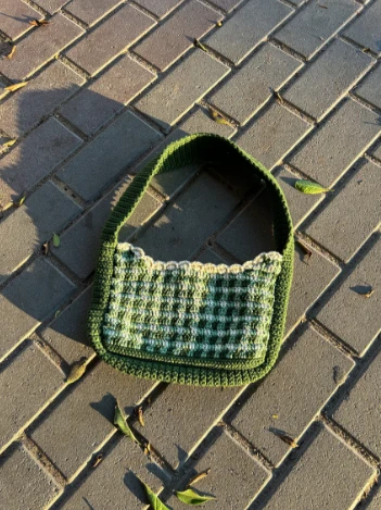 ITALIAN COTTON BAG GREEN