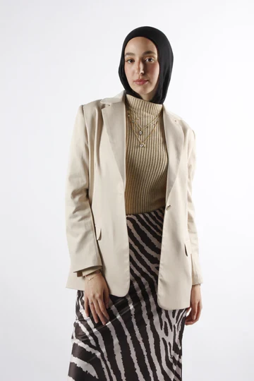 Beige Blazer